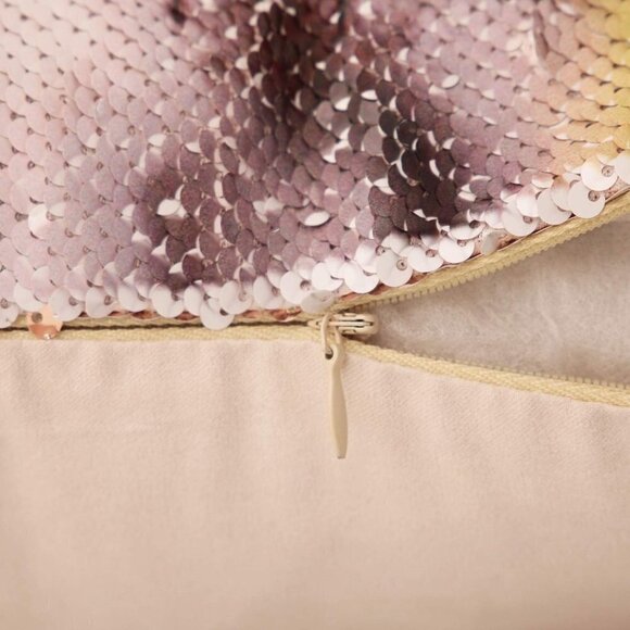 16x16 Inches  Funny Sequin Danny DeVito Magic Reversible Throw Pillow Cover - Picture 6 of 7